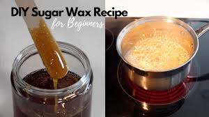 diy sugar wax recipe for beginners