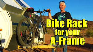 diy bike rack for your aliner or a