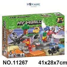 Bộ Đồ Chơi Lego Lắp Ráp Ninjago Minecraft Bela Lari 11267 Những Con Rồng  445 Chi Tiết Cho Trẻ Từ 6 Tuổi