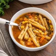 instant pot vegetable noodle soup