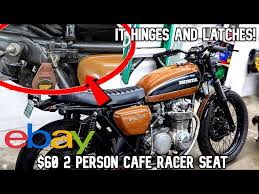 ebay café racer seat that hinges