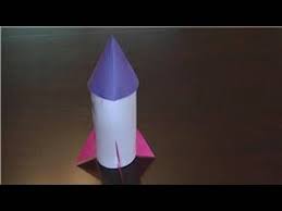 Kids Crafts How To Make A Rocket Ship From A Plastic Bottle