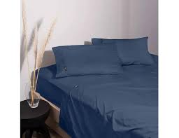 Linea Home Queen Bed Fitted Flat Sheet