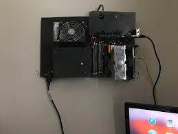Wall Mounted Pc Diy Case Graphic Card