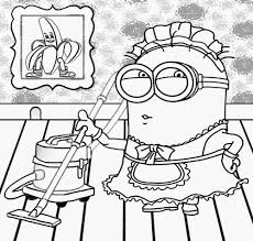 Feel free to print and color from the best 37+ vacuum coloring page at getcolorings.com. Free Drawing Vacuum Cleaning Housework Fancy Dress Outfit Maid Minion Pictures To Color Book Prints Minion Coloring Pages Minions Coloring Pages Coloring Pages