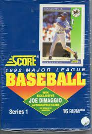 The more singles you buy, the more you save on shipping! 1992 Score Baseball Series 1 Bx 36 Pks 16 Cards Per Pk For Sale Online Ebay