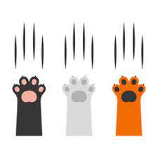 cat claw vector images over 10 000