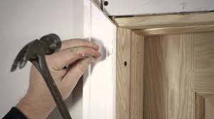 how to install interior door casing