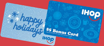 ihop gift cards or check your