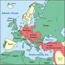 In some ways, the map was easier to read because many of the countries that we now know were part of larger empires. Causes Of World War I