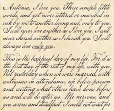an eighth century love letter