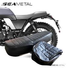 Seametal Leather Motorcycle Seat Cover