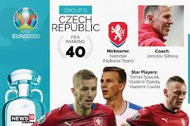 The czech republic national football team (czech: Euro 2020 Team Preview Czech Republic Full Squad Complete Fixtures Key Players To Watch Out For