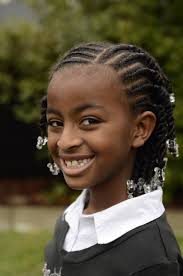 Combination of braids and bun is one of the most popular hairstyles for the kids. Little Black Girls Hairstyles Flat Twists Into Rope Twists Cute For Little Girl S Natural Hair Polyvore Discover And Shop Trends In Fashion Outfits Beauty And Home