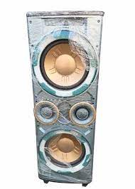 abs grey jvc tower speaker 2 1 200w