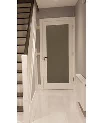 Deanta Hp1g Primed White Door Frosted Glass
