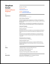 The skills section is a vital part of your software engineer resume. 5 Software Engineer Resume Examples That Worked In 2021