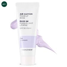 air cotton makeup base 01 mint 40g