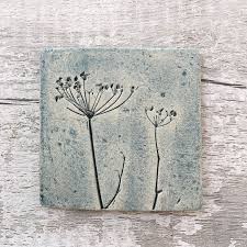 Ceramic Wall Art Decorative Plant Tiles