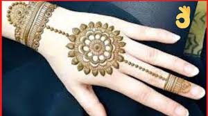 Browse henna mehndi designs images. Easy Jewellery Mehndi Designs For Back Hands 2020 Gol Tikki Mehndi Designs Fashion Wing Youtube