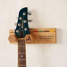 Personalised Wall Mounted Guitar Stand