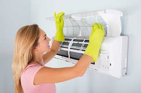 clean a split air conditioner