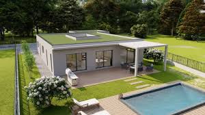 maison moderne à vendre avec terre
