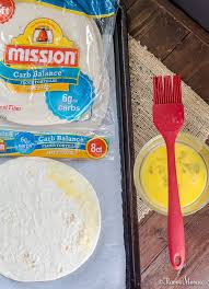 brush the mission carb balance soft flour tortillas with an egg wash green chile en empanadas
