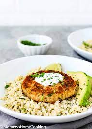 easy eggless salmon patties mommy s