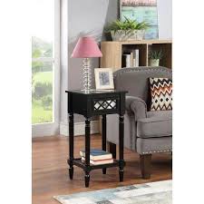 Black Khloe Deluxe Accent Table R3 0212