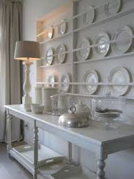 Plates On Wall Shabby Chic Kitchen