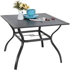 Our product range includes a wide range of metal garden tables, garden tables, antique garden tables, designer garden tables, modern garden tables and rectangular garden tables. Amazon Com Outdoor Tables Metal Tables Patio Furniture Accessories Patio Lawn Garden