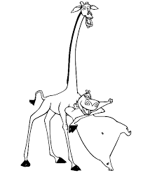 madagascar coloring pages printable for