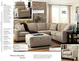 ashley alenya quartz raf sofa