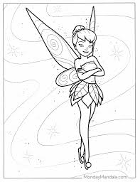 20 tinker bell coloring pages free pdf