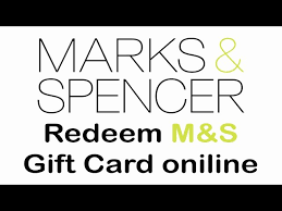 how to use m s gift card