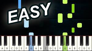 Say Something Piano Cover Easy Slow