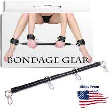 Long Slave Bondage Leg Spreader Bar BDSM Fetish Wrist Ankle Cuffs  Restraints USA | eBay