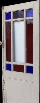 Antique Glass Door Colored Glass Doors