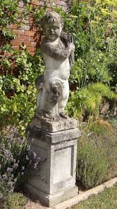 Antique Garden Statue Of A Putto