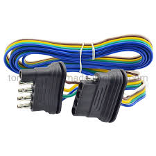 There is a 7.5 amp fuse that is on the harness, but it is ok. China Trailer Wiring Kit 4 Flat 5 Flat Trailer Wiring Harness Extension Connector Trailer Light Kit 4 Or 5 Wire Plug Connector For Utility Trailer Lights China Trailer Plug Wiring Harness