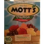 mott s medleys orted fruit snacks