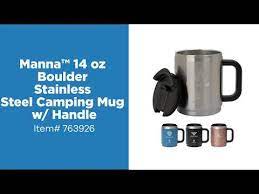 Boulder Stainless Steel Camping Mug