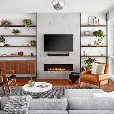 75 Beautiful All Fireplaces Living Room
