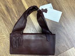 h m glove clutch bag leather handbag