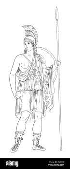 Dea: ROMA. /Nil Dea Roma, personificazione dello stato romano. Disegno dopo  un rilievo dall'Arco di Costantino, 315 A.D Foto stock - Alamy