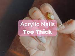 acrylic nails too thick here s how to