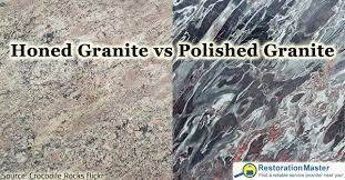 honed granite vs polished pros and cons