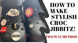 Anime croc charms for men boys girls and kids, dragon ball croc charms set for diy clog sandals decoration, pvc cartoons shoe charms accessories 5.0 out of 5 stars 1 $12.98 $ 12. How To Make Croc Jibbitz Diy Cute Crocs Jibbitz Charms Youtube