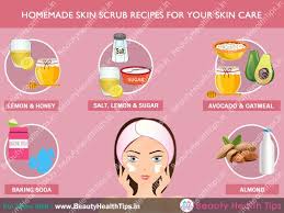 homemade fairness scrub recipes for